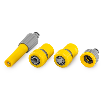 Zestaw 4-elementowy na wąż 3/4"