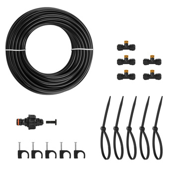 BLACK LINE Ogrodowa mgiełka wodna 7,5m