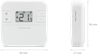 Salus przewodowy, natynkowy, elektroniczny termostat RT310, dobowy