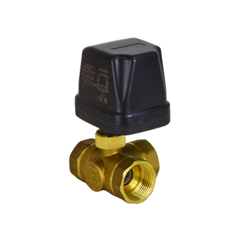 Elektrozawór kulowy DN25 - 3 drogowy