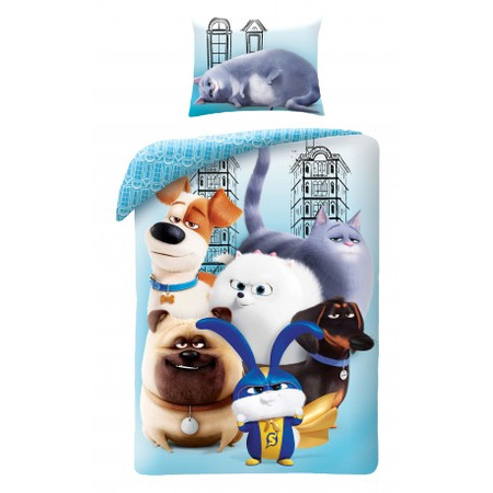 Secret Life Of Pets pościel PETS2-700BL (160)