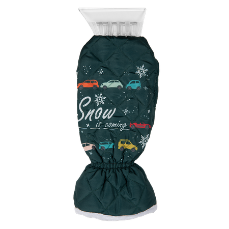 Skrobak do szyb z ocieplaczem ICEBREAKER - zielona