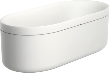 AX Suite Wanna 1900/850, Czarny Chrom Szczotkowany