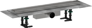 HG RainDrain Compact Kompletny odpływ liniowy 600, ruszt do wyłożenia płytkami, standardowy