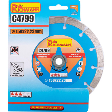 TARCZA DIAM. SEGMENT 150 MM