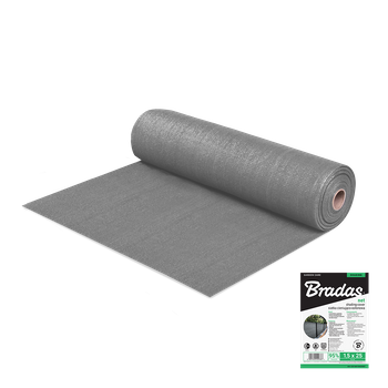 Siatka cieniująco-osłonowa 95%,1,2x50m, 160g - szare