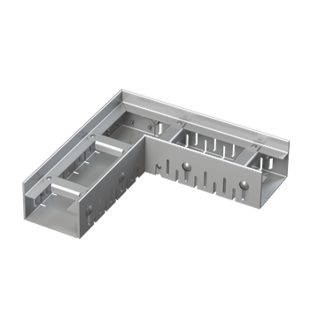 Odwodnienie drenażowe narożne 75 mm z regulacją, stal nierdzewna
