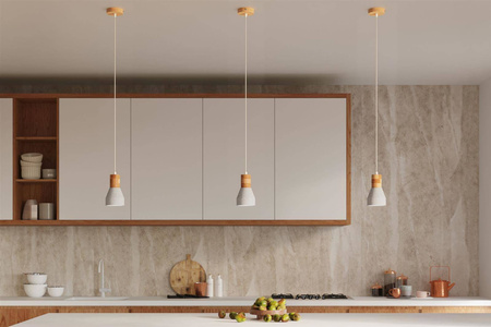 Lampa wisząca QUBIC szara