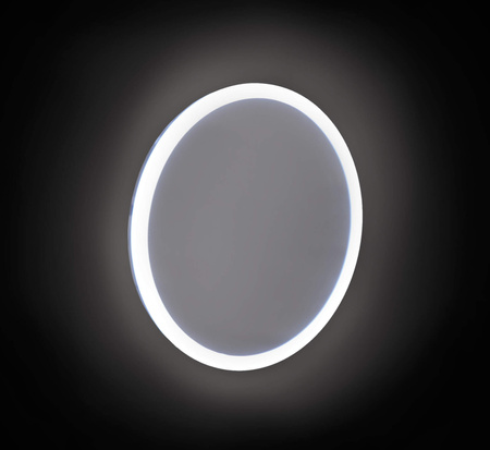 Lusterko kosmetyczne magnetyczne - podświetlenie LED chrom ADR 0821