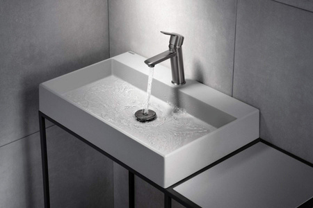 Bateria umywalkowa stała titanium Arnika BQA D20M