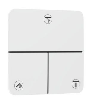 HG ShowerSelect Comfort Q Zawór odcinający do 3 odbiorników, podtynkowy, Biały Matowy