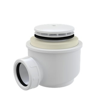 Syfon brodzikowy korek, biały