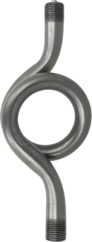 Rurka syfonowa spiralna, 2x G1/2", PN25