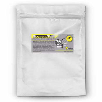 BAKTERIE TABLETKI SANIDENN DO SZAMBA OCZYSZCZALNI EKO EKOLOGICZNEJ 12 TABS