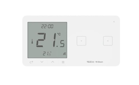 Dwupolowy dotykowy szklany włącznik z regulatorem temperatury WSR-02