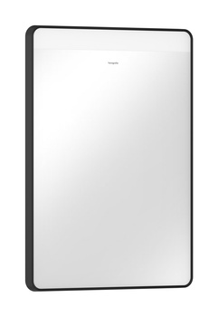 HG Xarita Lite Q Lustro z górnym oświetleniem LED 500/30, czujnik IR, Czarny Matowy