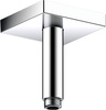 AX ShowerSolutions Przyłącze sufitowe 100 mm, kwadratowe, Chrom