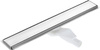 Odpływ liniowy podłogowy 60 cm - Odwracalny stal szczotkowana KOS 006D