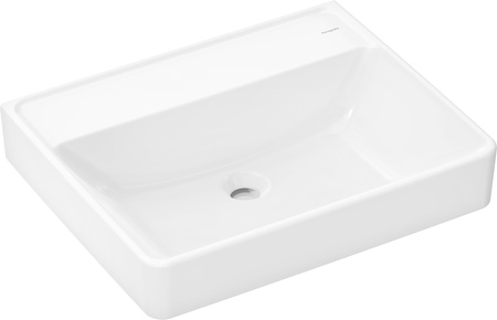 HG Xanuia Q Umywalka wisząca 600/480 bez otworu na baterię, bez przelewu, Biały