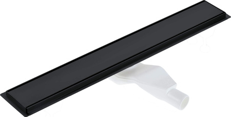 Odpływ liniowy podłogowy 70 cm - Odwracalny nero KOS N07D