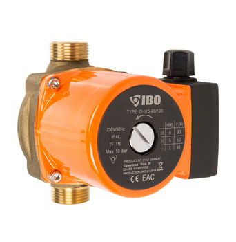 OHI 25-60/130 pompa cyrkulacyjna do wody pitnej z korpusem z brązu