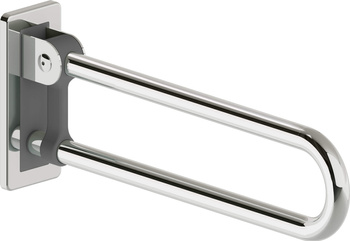 Uchwyt ścienny składany - 60 cm stal, antracyt NIL 041D