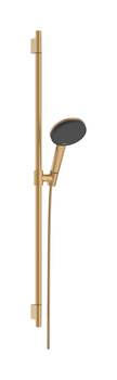HG Raindance Alive Select S Zestaw prysznicowy 125 3jet EcoSmart z drążkiem Unica S Puro 90 cm, Brąz Szczotkowany