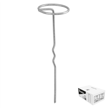 Szpilka metalowa galwanizowana w kształcie "G"