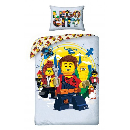 LEGO City pościel LEG-1048BL