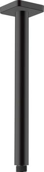 HG Vernis Shape Przyłącze sufitowe 30 cm, Czarny Matowy