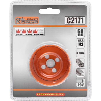 OTWORNICA BIMETAL  60  MM