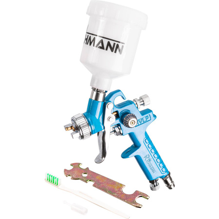 PISTOLET LAKIERNICZY MINI 0,15 L DYSZA 0,8 MM NISKOCIŚNIENIOWY