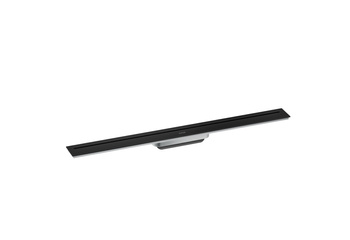 AX Drain Element zewnętrzny odpływu liniowego 800, montaż odsunięty od ściany, Czarny Matowy
