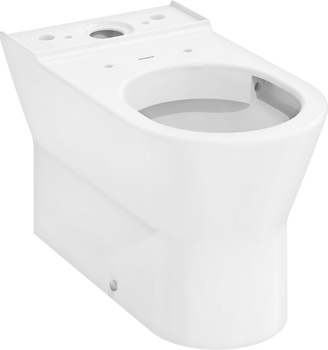 HG EluPura Original S Miska kompaktowa WC 640, przyścienna, odpływ poziomy/pionowy, AquaChannel Flush, SmartClean, Biały