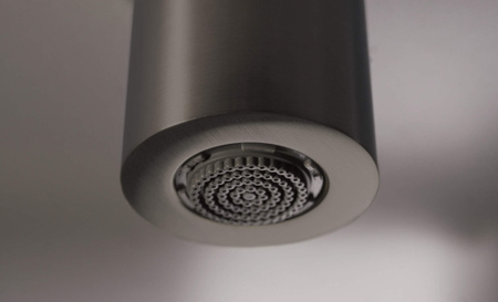 Zestaw prysznicowy podtynkowy z główką prysznicową stała titanium Silia NQS D9XK