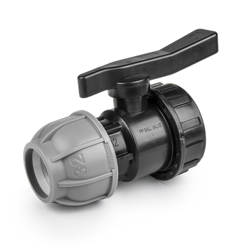 PN10 zawó r do rur PE 25mm / GW3/4"