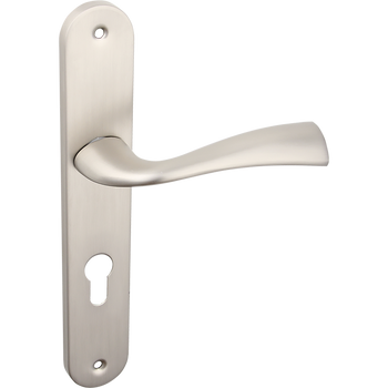 MALTA klamka na szyldzie długim na wkładkę