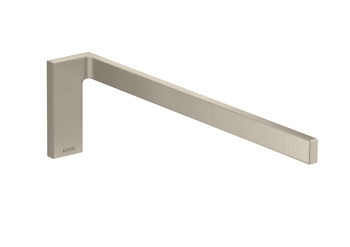 AX Universal Rectangular Wieszak na ręcznik, 1-ramienny, Nikiel Szczotkowany