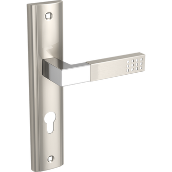 PRIMA klamka na szyldzie długim na wkładkę