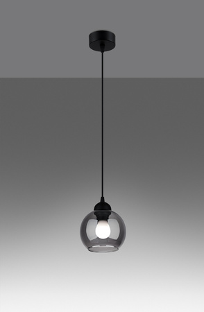 Lampa wisząca ALINO 1 czarna