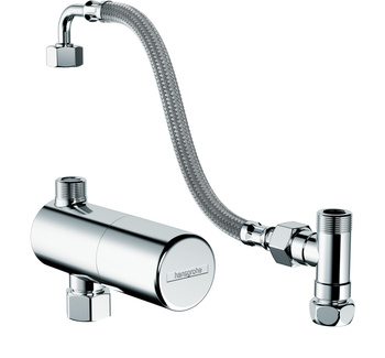 HG Ecostat Termostat pod umywalkę, natynkowy, Chrom