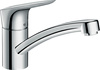 HG Logis M31 Jednouchwytowa bateria kuchenna 120 1jet, Chrom