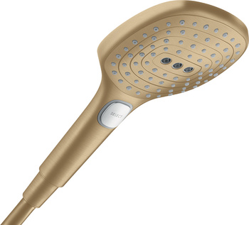 HG Raindance Select E Główka prysznicowa 120 3jet PowderRain EcoSmart+, Brąz Szczotkowany