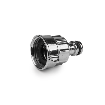 Przyłącze na kran GW 1" / 3/4" CYNK CHROM