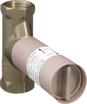 AX Zestaw podstawowy do zaworu odcinającego 40 l/min, ceramiczny, podtynkowy