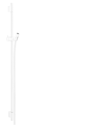 HG Unica Drążek prysznicowy S Puro 90 cm z wężem Isiflex 160 cm, Biały Matowy