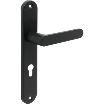 MALAGA klamka na szyldzie długim na wkładkę