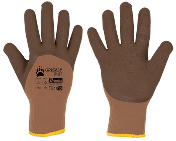 Rękawice ochronne GRIZZLY FULL lateks, rozmiar 9