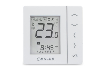 Salus bezprzewodowy, natynkowy regulator temperatury VS20WRF, bateryjny