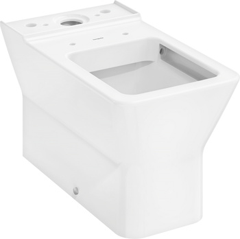 HG EluPura Original Q Miska kompaktowa WC 640, przyścienna, odpływ poziomy/pionowy, AquaChannel Flush, Biały